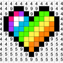 Color by Number：Coloring Games Icon