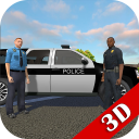 Police Cop Simulator. Gang War Icon